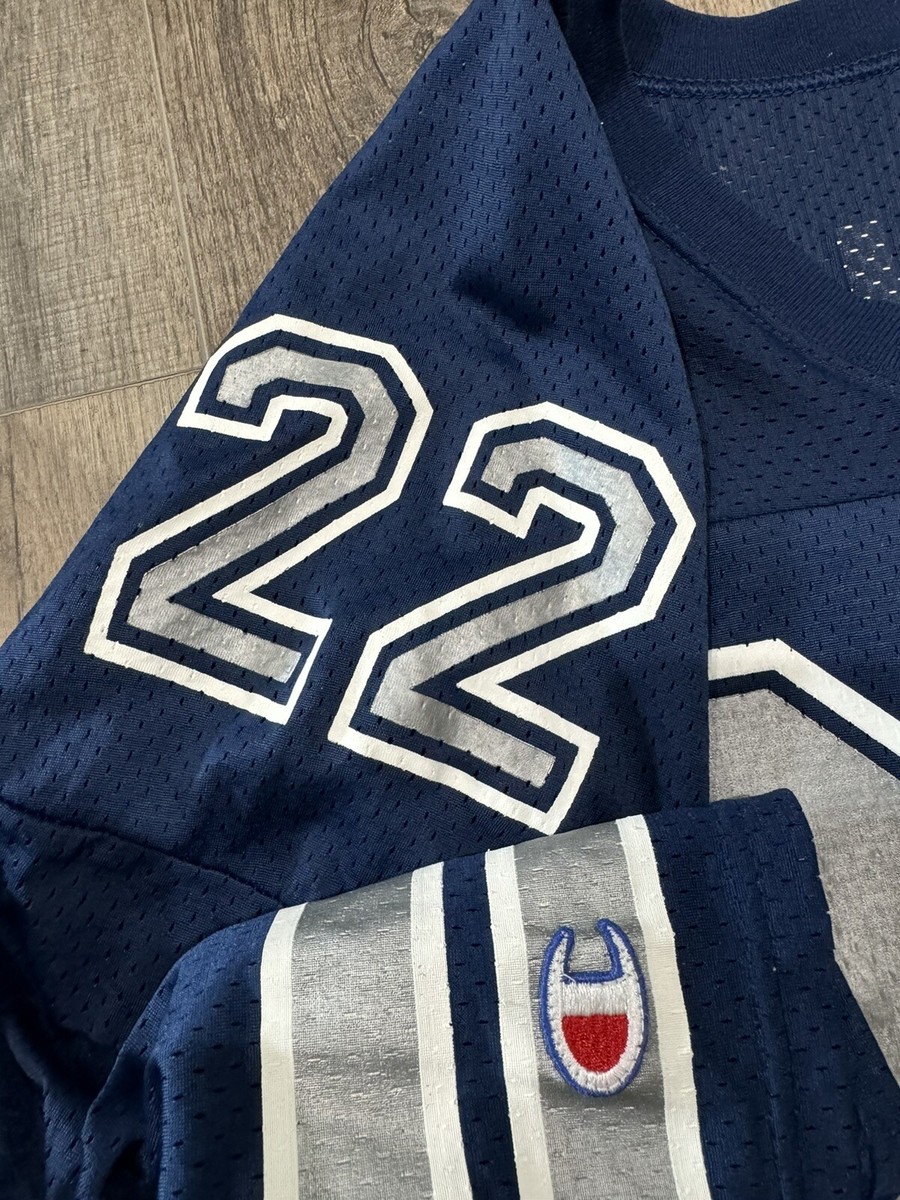 Dallas Cowboys Emmitt Smith Jersey Vintage Champion USA #22 NFL