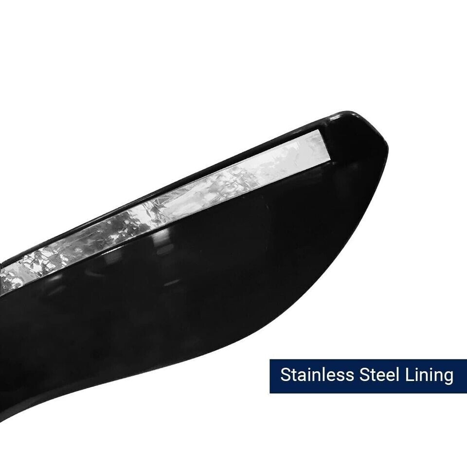 Car Rain Guard Door Visors with SS Lining for Maruti Suzuki Alto 800