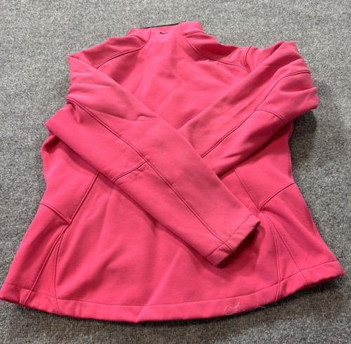 Nike Girls Jacket XL (16-18) Pink Full Zip Running Active Youth Jacket - Picture 9 of 13