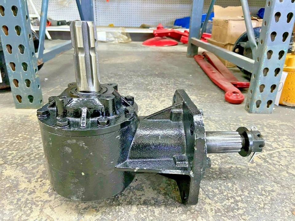 ROUND STYLE GEARBOX 40HP 1:1:47 4 BOLT PATTERN INPUT 6 线路输出 12 线路 c — 第 4/4 张图片