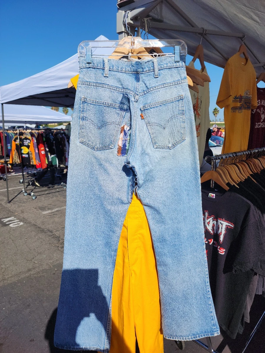 Levis 646 flare deals jeans