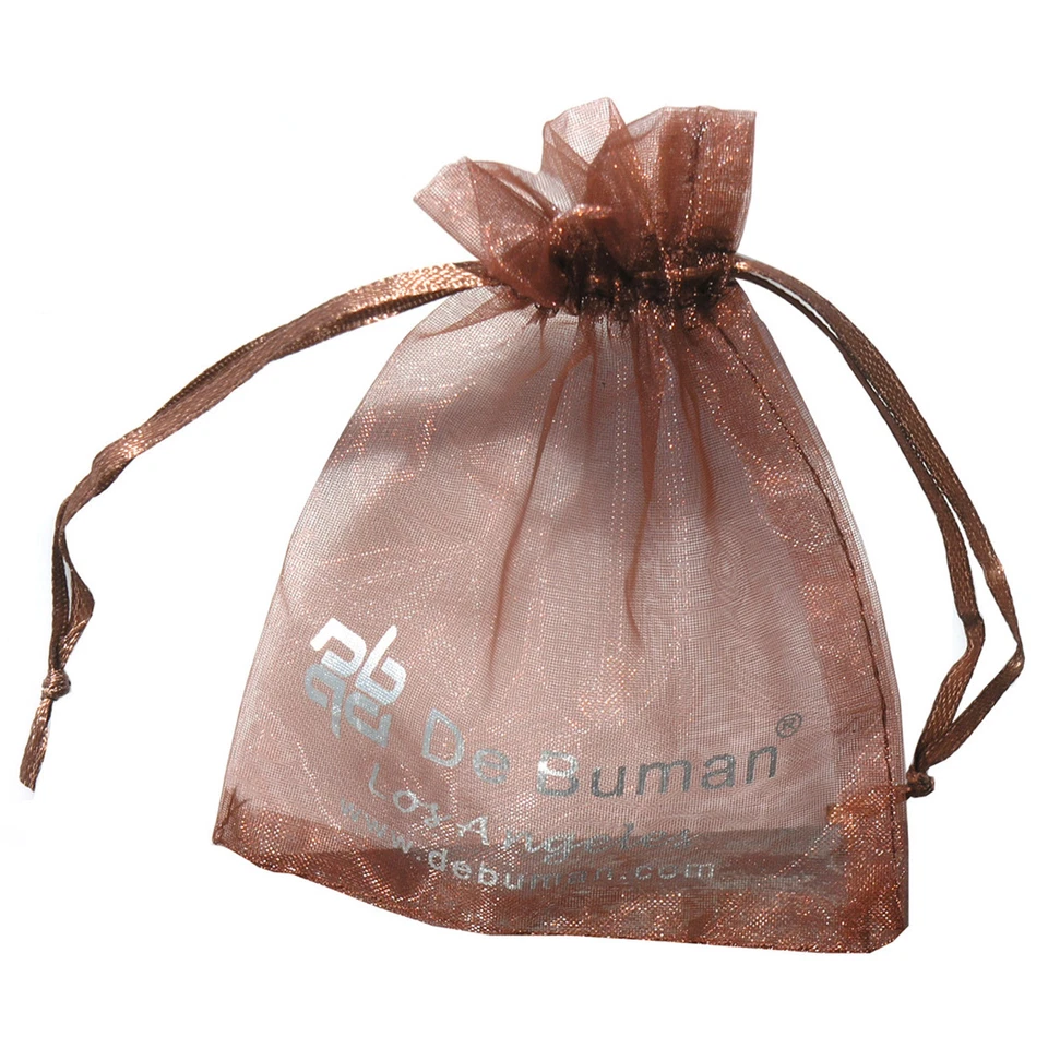 Aretes de plata de ley De Buman de 0,58 quilates con diopsidos Foto 4 de 4