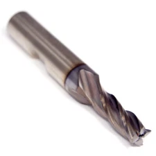 Niagara Cutter 35084 Square End Mill 1/4" 4FL HSS TiCN S404