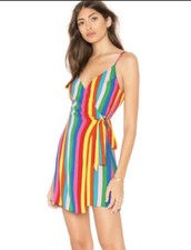Show Me Your Mumu Say Jay Wrap Dress Size XS