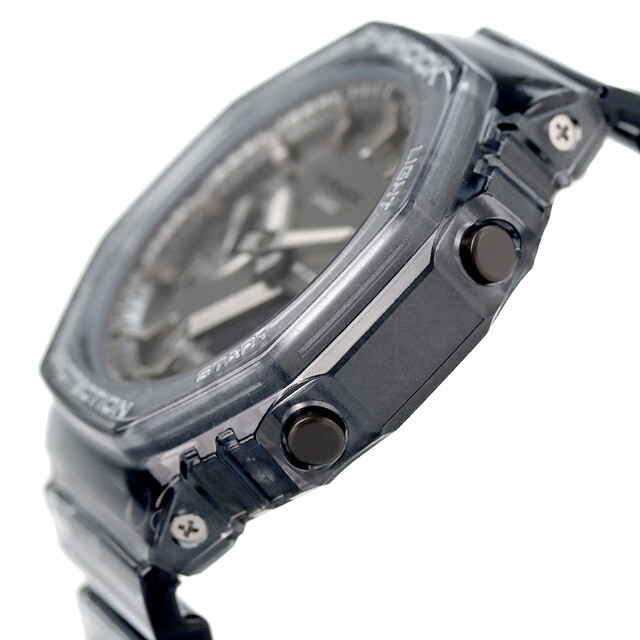 CASIO G-SHOCK GMA-S2100SK-1AJF Skeleton Metallic Dial Watch Clear