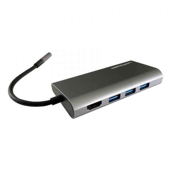 LC-Power LC-HUB-C-MULTI-5 hub di interfaccia USB 3.2 Gen 1 (3.1 Gen 1) Type-C 50