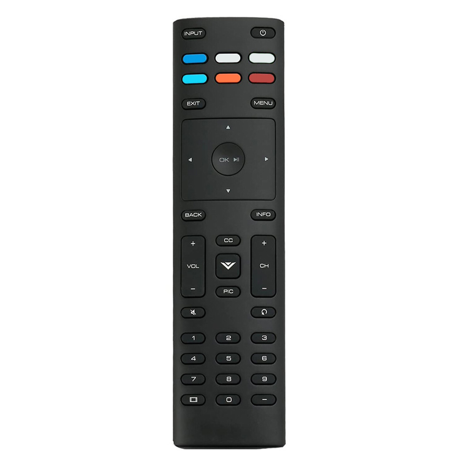 Smart TV Portable 433MHz Frequency 1-Channel TV Remote Control For VizioXRT136 j-image