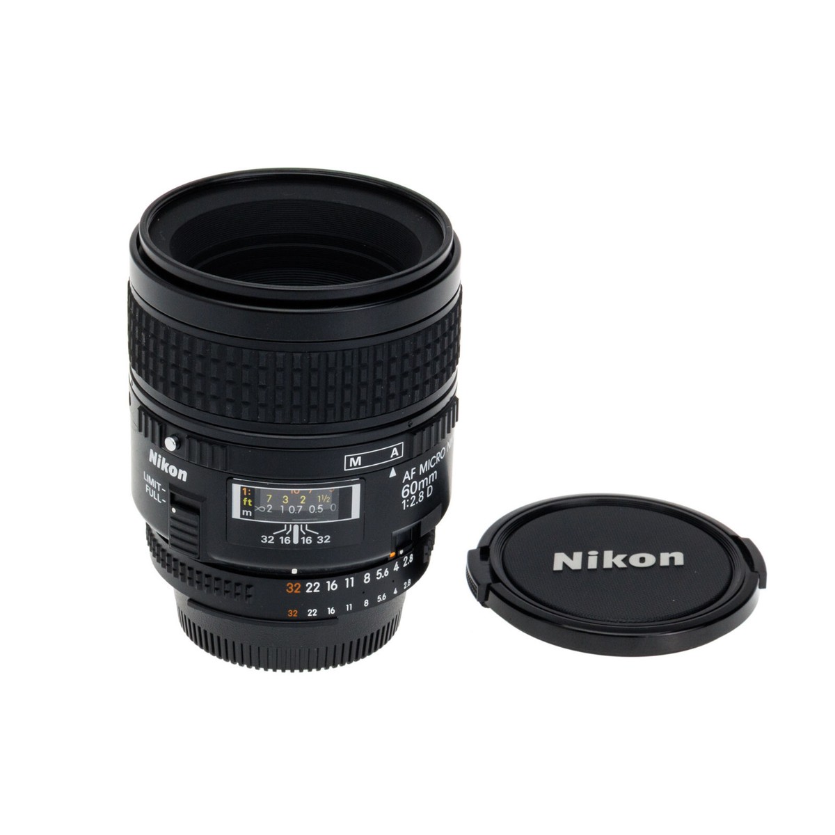 Nikon Nikkor AF 60mm F2.8 D Micro Autofocus Prime Lens 1987