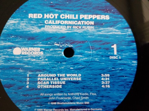 Red Hot Chili Peppers " Californication " Warner Bros. Records – Ed.1999 Germany - Foto 7 di 10
