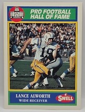 1990 Swell Pro Football Hall of Fame Lance Alworth (San Diego Chargers) #99