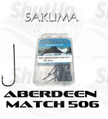 Sakuma 506 Aberdeen Match Meeresangeln Haken 25er Box
