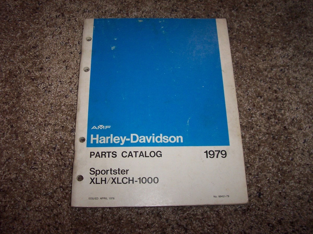 1979 Harley Davidson XLH Sportster XLCH-1000 Roadster Parts