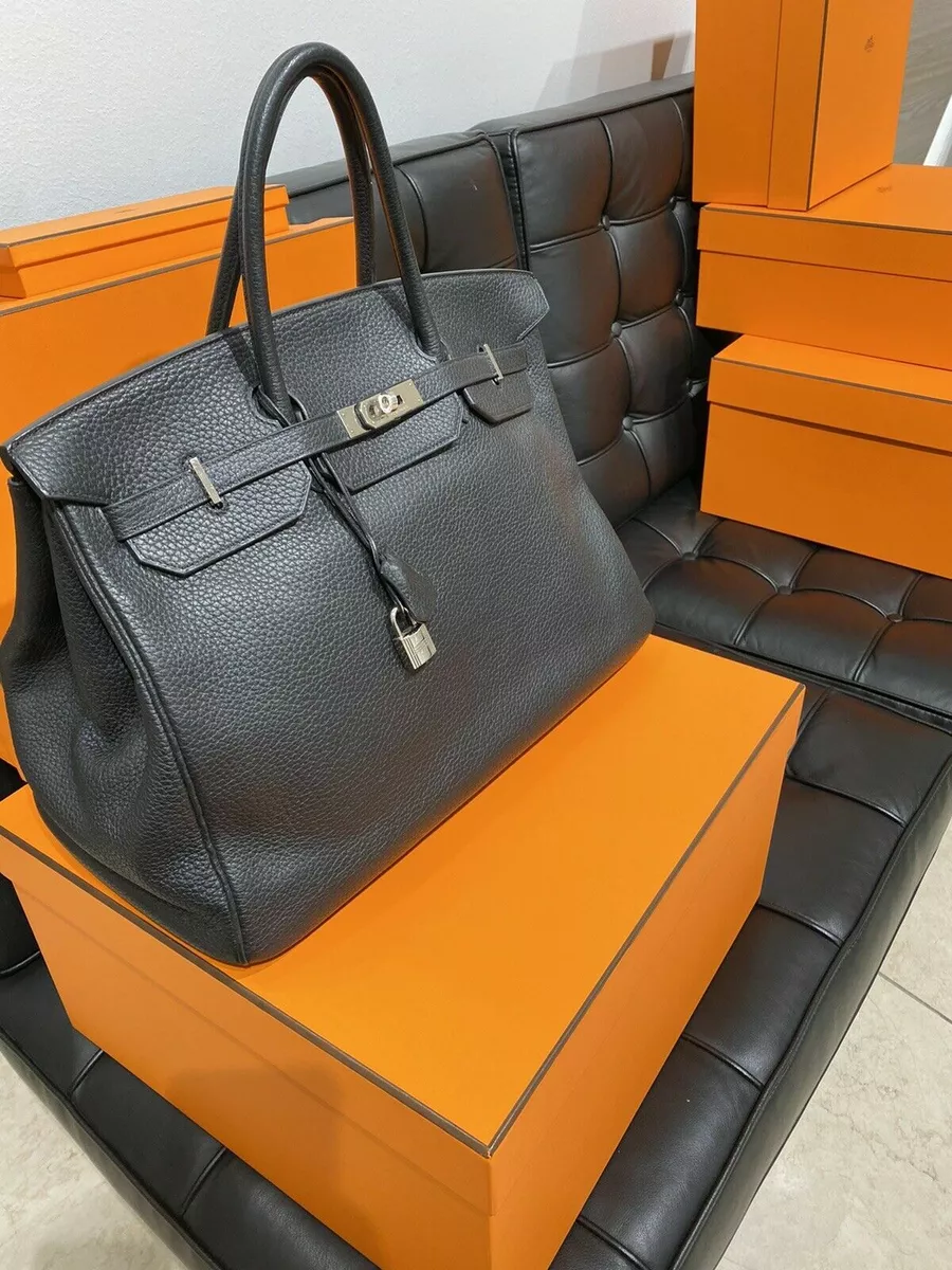 Hermes Iconic Women's Bag Handbag Togo Leather Birkin Bag 40