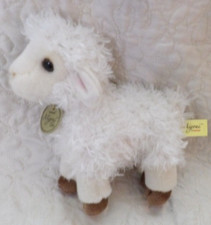 2017 Aurora Miyoni Tots Baby Lamb Plush Stuffed Animal Sheep Toy Easter 7" EUC