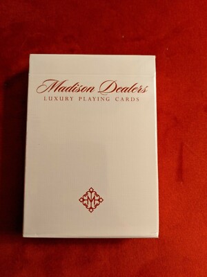 MADISON DEALERS BY ELLUSIONIST POKER PLAYING CARDS Spielkarten