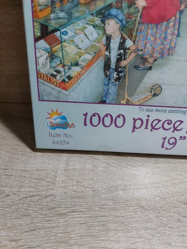Puzzle Fuente de Soda Susan Brabeau 1000 piezas 19” x 30” Foto 3 de 4