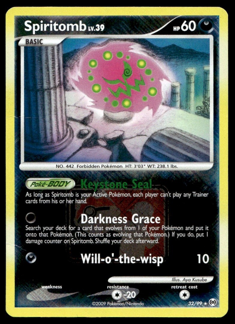 2009 Platinum - Arceus Spiritomb Reverse Holo Basic/Rare #32