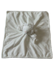 Carters Sheep Lamb White Lovey Baby Security Blanket Toy Plush Pacifier Holder