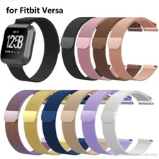 Milanese Loop Mesh Wrist Watch Band for Fitbit Versa Stainless Steel Metal Strap