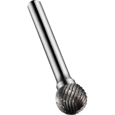 Image of Dormer P807 Bright Ball Carbide Burr 4mm 3.4mm 3mm