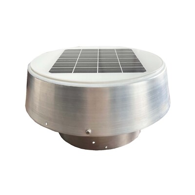 530CFM 10'' Whirlybird Retrofit Solar Roof Ventilator For Attic