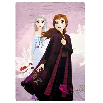 Frozen Disney Prinzessinnen Decke Plaid 100x140cm in Polar Fleece Decke