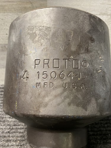 PROTO 15064L - 1-1/2" Drive 4" 6-Point Deep Impact Socket - USA - Picture 8 of 8