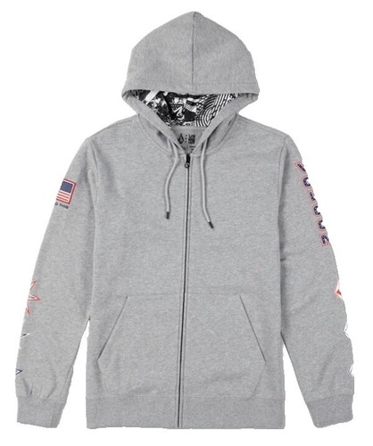 【archive】goa hoodie 00s Archive GOA Hoodie Gray Zip Pullover | eBay