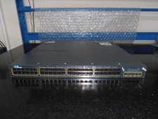 Cisco Catalyst WS-C3750X-48T-L 48 Port  Gig Switch C3KX-NM-1G +   2 X PSU