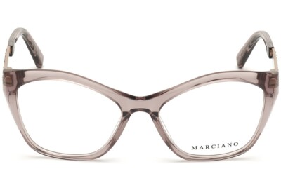 Marciano By Guess GM0353 072 Shiny Pink Optical Eyeglasses Frame 53-17-140 RX LP