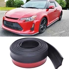 2.5M Front Bumper Spoiler Lip Splitter Lower Protector Rubber For Scion tC FR-S