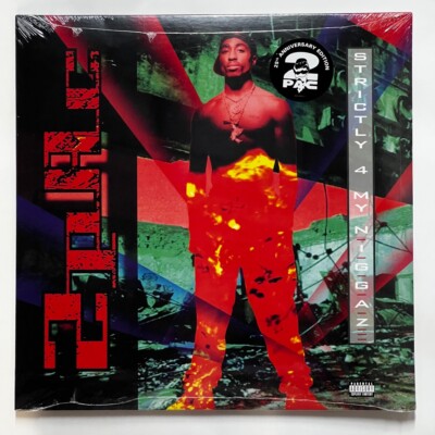 2Pac Strictly 4 My N.I.G.G.A.Z 2LP Vinyl Limited Black 12'' Record