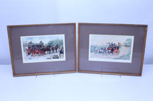 Conjunto de arte mate enmarcado Albert Ludovici de colección lote impresión antiguo inodoro madera Dickens - Imagen 19 de 24