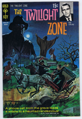 Twilight Zone #36 Gold Key 1971 Classic TV Show All's Quiet on the Eastern Front - Picture 1 of 2