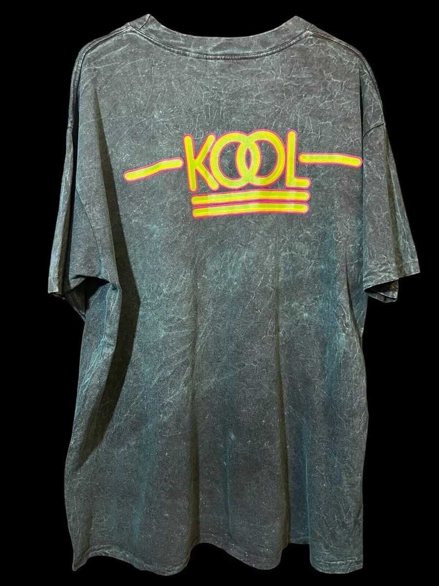 90s KOOL CIGARETTES SINGLE STITCH T SHIRT TIE DYE PROMO FACTORY