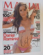 Dania Ramirez Signed Autographed 11x14 Photo Devious Maids Maxim Model COA VD