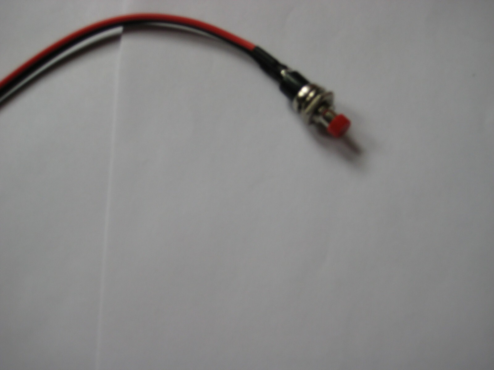 NEW MINI NITROUS MOMENTARY PUSH BUTTON SWITCH RED(LINELOCK)(TRANSBRAKE