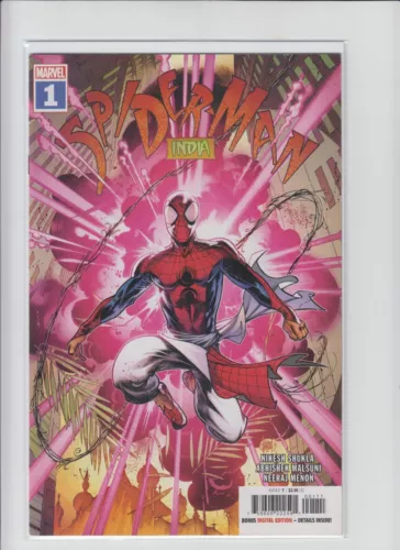 Spider-Man India 1-5 (Issues: 1, 2,3,4,5) Shukla Malsuni Menon 2023 9.6/9.8
