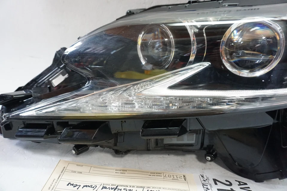 3 pestañas rotas 2016-2018 LEXUS ES350 ES 300h FARO LED DOBLE IZQUIERDO OEM 2017 Foto 3 de 4
