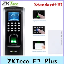 ZKTeco F7Plus Biometric Fingerprint Access Control Time Clock Attendance+ID Card