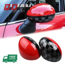 Car Side Mirror Covers Cap For Cooper S Countryman R55 R56 R57 R58 R60 2007-2016