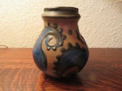 Scandinavian Design: Kähler Ceramics, Danish Art Nouveau (Skønvirke) Vase, 1930s