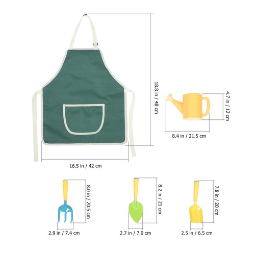 Kindergartenwerkzeugset Kleinkind Kleiner Rechen Gartenrechen Für - Afbeelding 6 van 12