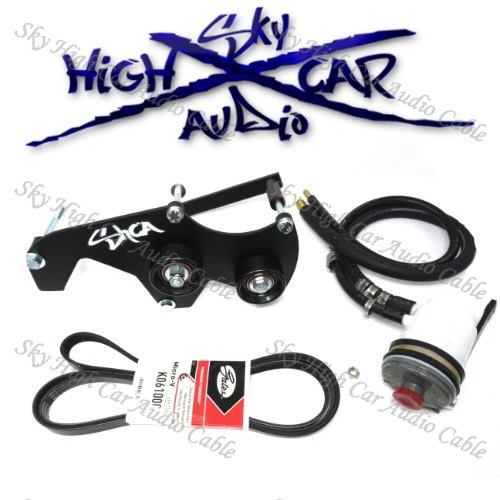 【EP】BRACKET / 4 RARE VIBES Sky High Car Audio Ford 4.0 Dual Alternator Bracket V3 Ford