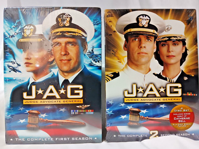 JAG TV Series The First & Second Seasons 1 & 2 One & Two New Sealed DVD