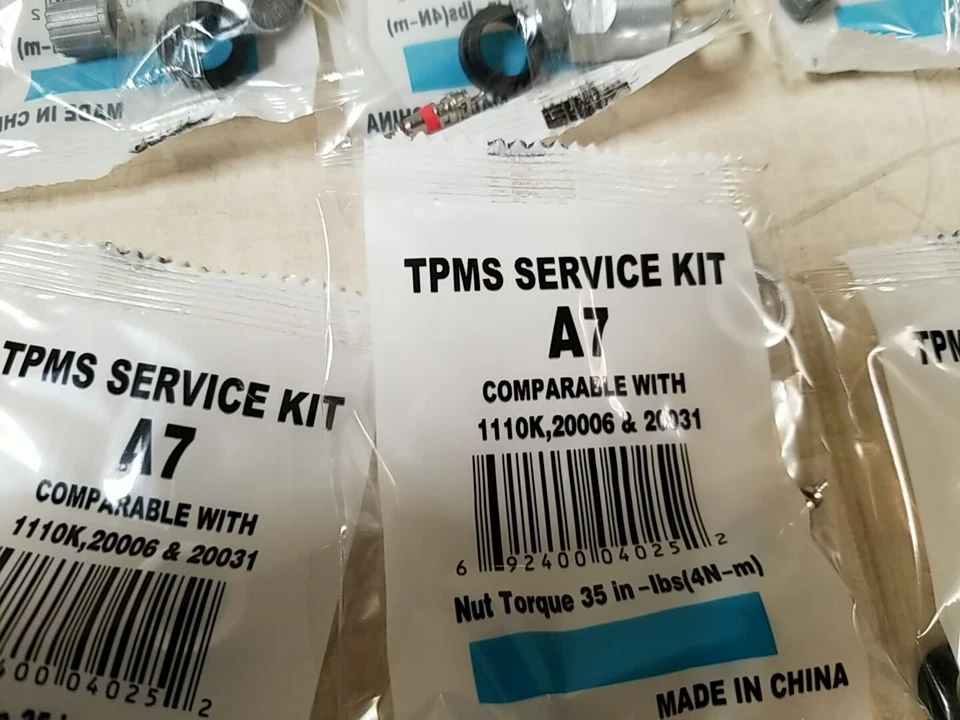 (x12) TIRE PRESSURE SENSOR REBUILD TPMS TPS A7 SERVICE PK KIT 1110K 20006 20031 - Image 4 of 4