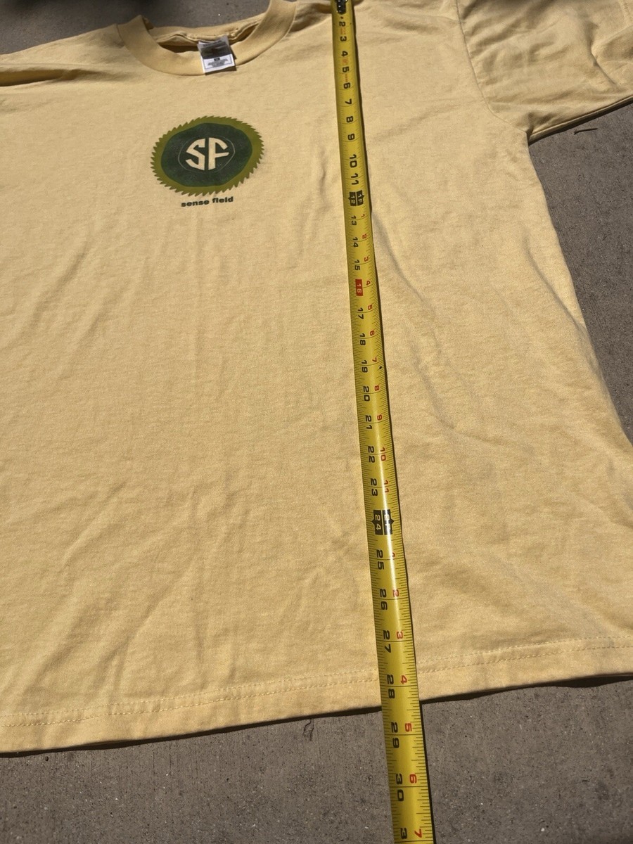 Vintage 90s Sense Field Star Tour T-Shirt Hardcore Emo Size XL | eBay
