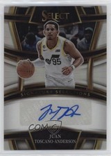 2022 Panini Select Signature Selections Juan Toscano-Anderson #SS-JTA Auto 15ej