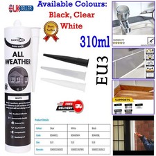 All Weather General Purpose Sealant EU3 Rain Mate Roofing Tiles Car Glass Door