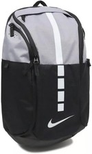 NEW Nike Hoops Elite Pro Backpack - Cement Grey /White/Black 19" x 13" x 7" 